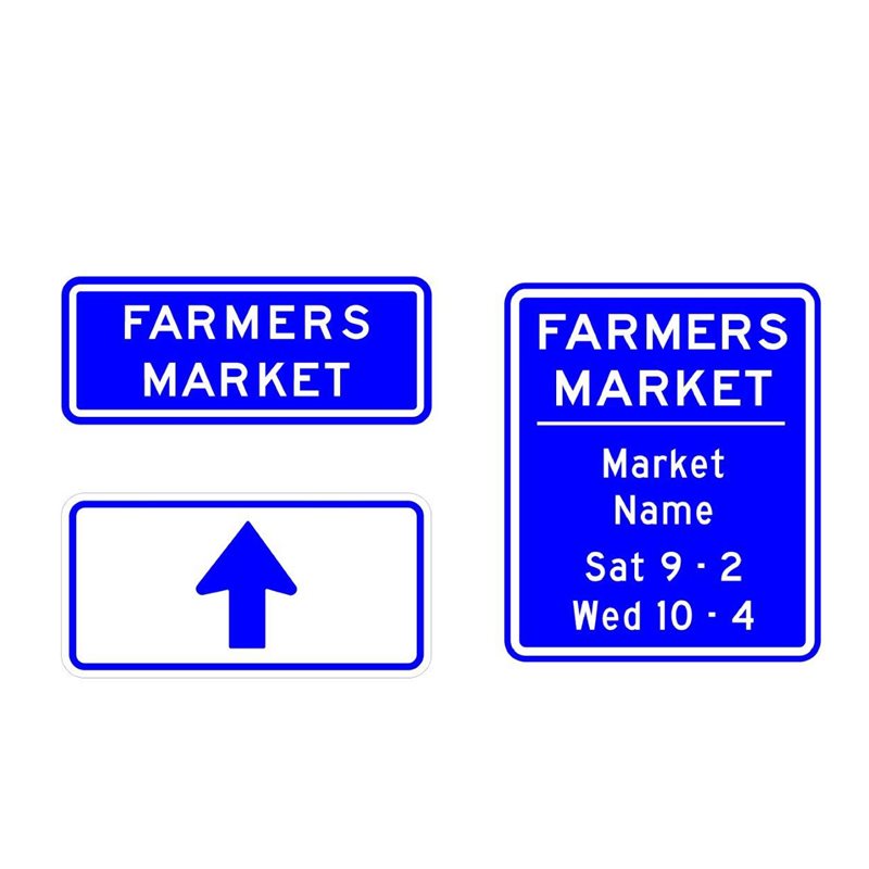BC Signs - Section 11.0 - Farmer's Market Signs