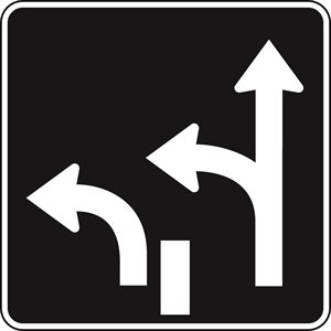 Lane Control (2 Left Lanes)