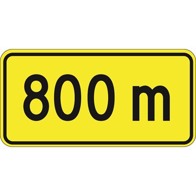 ___m (Or) ___km Distance To Warning Item