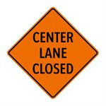 Centre Lane Closed