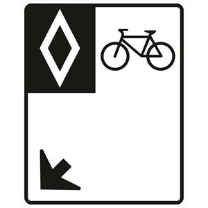Reserved Bicycle Lane