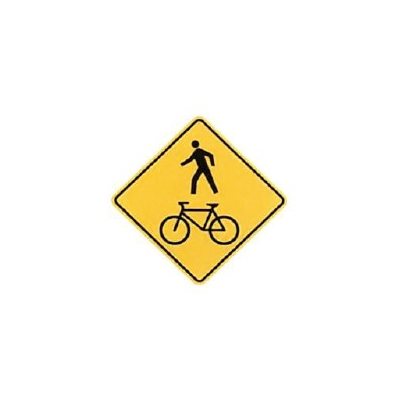 Pedestrian & Bicycle Crossing - Right