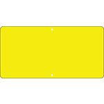 Aluminum Panel - Diamond Grade Yellow - 60 x 30 Tab