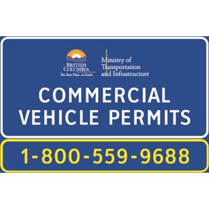 BC Logo Commercial Vehicle Permits