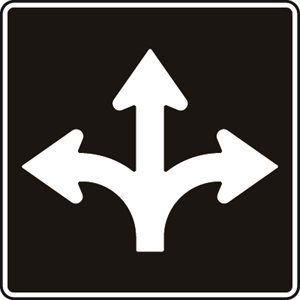 This Lane Left, Thru, or Right