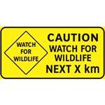 Watch for Wildlife