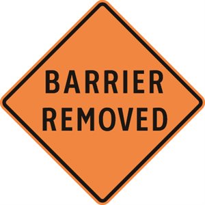Barrier Removed