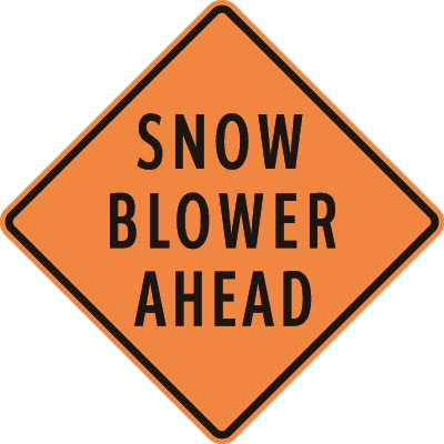 Snow Blower Ahead