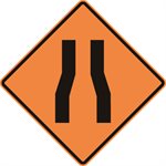 Road Narrows Symbol