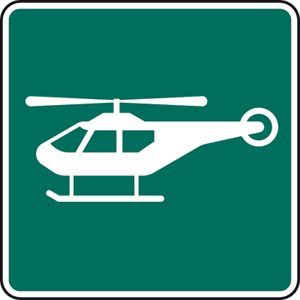 Helicopter symbol