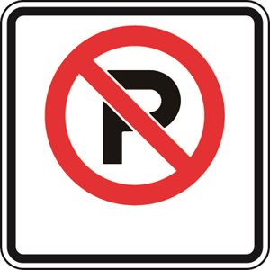 No Parking c / w No Arrows