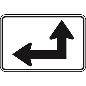 Directional Arrow Doubleheaded Right Angle (Left)