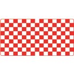 Truck Checkerboard (Red & White)