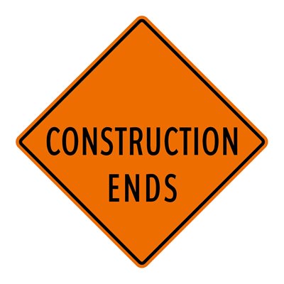 Construction Ends