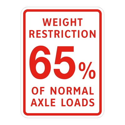 Weight Restriction