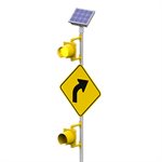 Carmanah Solar-Powered 24-Hour Flashing Beacon - R247-F