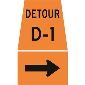 Detour Arrow - Left / Right