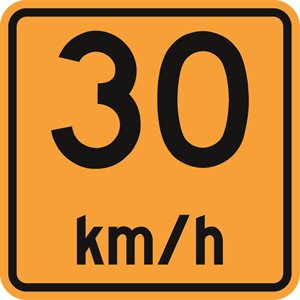 Advised Speed Tab 00km / h
