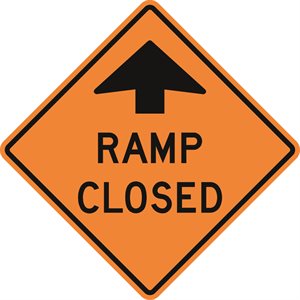 Ramp Closed Ahead