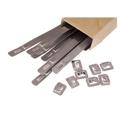 3 / 4" x 36" Ultra Lok Free End Clamp Strapping Bandit - Sold by Box of 33